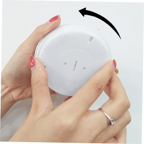 VILLCASE Wireless LED Touch Puck Light Battery Operated Under Cabinet Lighting Simple Tap Control for Closets and Kitchen 2-Piece Set