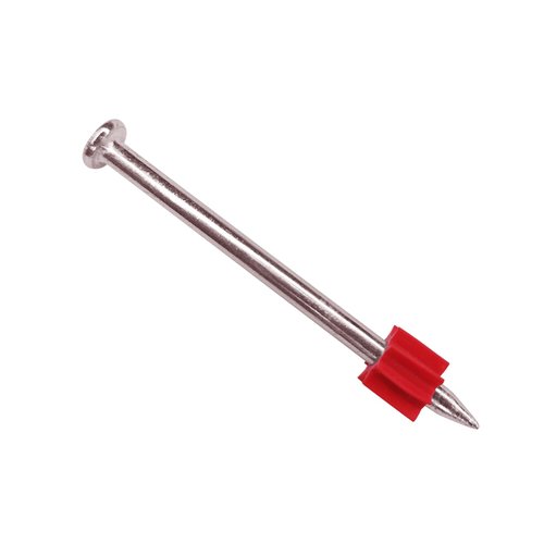 DECK DECO 2-1/2" Powder Actuated Fasteners with .300 Head .145" Shank and flute for Powder Fastening & Power Framing systems, 100 Pack