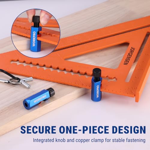 WORKPRO 2-Pack Tall Stair Gauges for Framing & Speed Squares