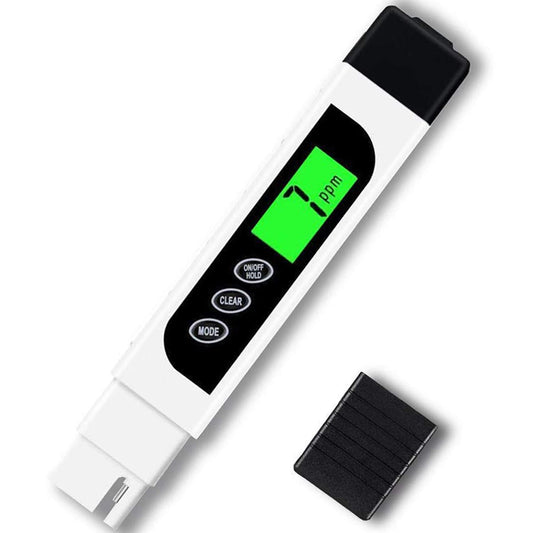 Digital TDS Meter, Hofun 3 in 1 TDS, EC & Temperature Meter, Accurate & Reliable PPM Meter, Water Testing kits for Drinking Water Quality, Tap, Well, Swimming Pool, Aquarium, RO/DI System, Hydroponics