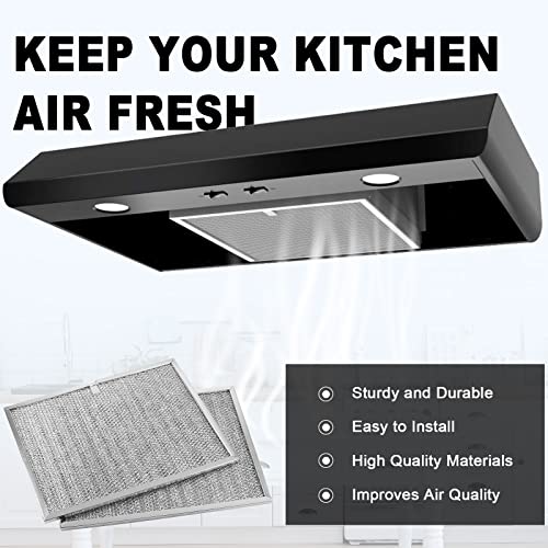 Fetechmate BPS1FA30 11.75 x 14.25 x 0.375 in Aluminum Range Hood Filter (2-Pack) for 30" QS1/WS1/WS2 & S99010305