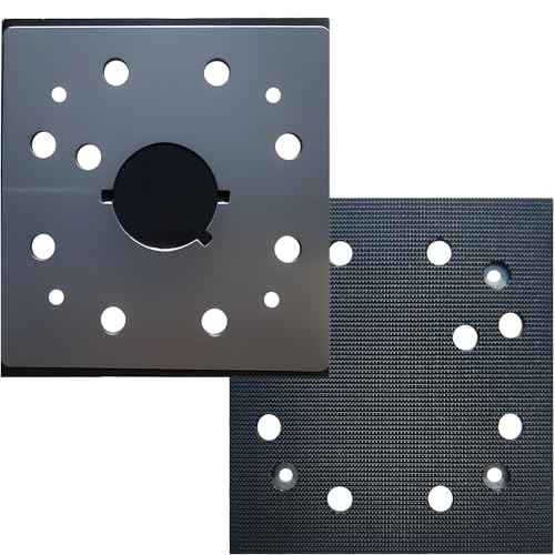 Upgrade Hook and Loop Replacement Sander Pad for DeWalt DW411 D26441 DW412 1/4 Sheet Sander - 151284-00 151284-00SV Sanding Backing Pad -1 Pack