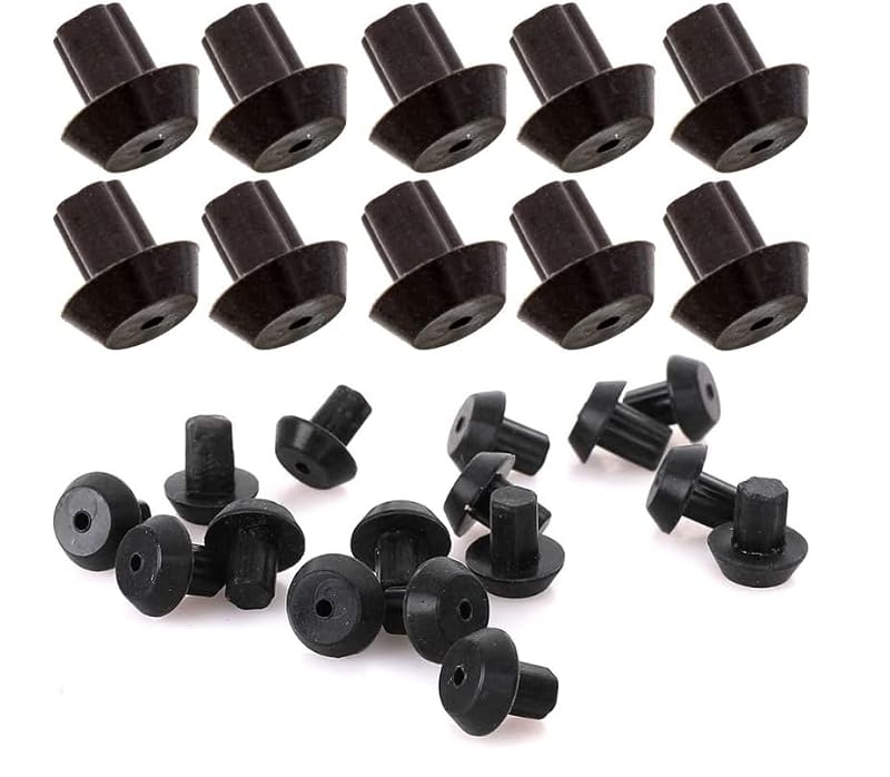 Stove Grate Rubber Feet 16 Pack – High-Temp Anti-Slip Replacement Pads