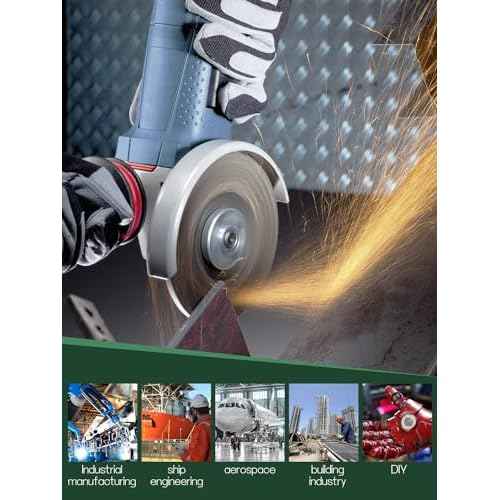 Crimped Wire Wheel Brush 4in 5/8-11 Threads Arbor for 4-1/2" Angle Grinder Metal Rust Paint Stain Removal - 1pcs