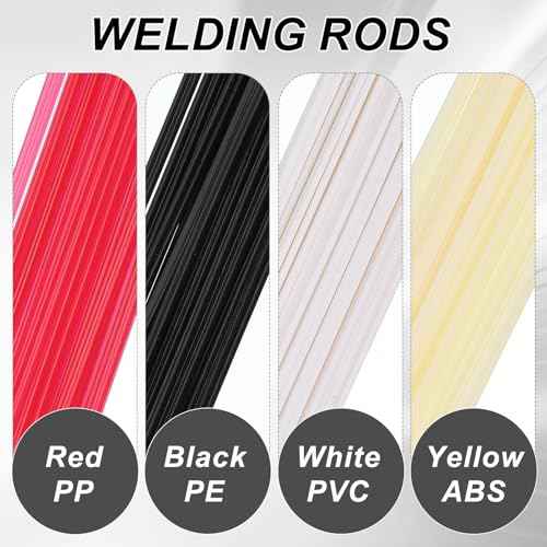 Plastic Welding Rods, Welder Rod High-Strength Waterproof Fit for Repairing Plastic