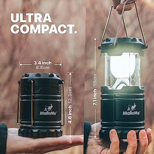 Modern 4-Pack Rechargeable Camping Lanterns - Multicolor LED Tent Lights for Emergency & Outdoors