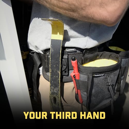 MagMaster Magnetic Tool Holder - Clip-On Heavy Duty Belt & Tool Bag Accessory - USA Made