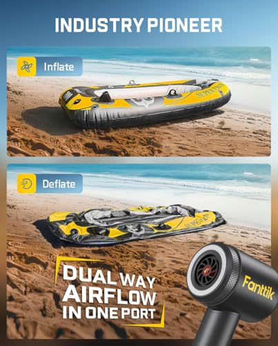 Fanttik X9 Classic Cordless Tire Inflator & Air Blower 150 PSI Portable Pump