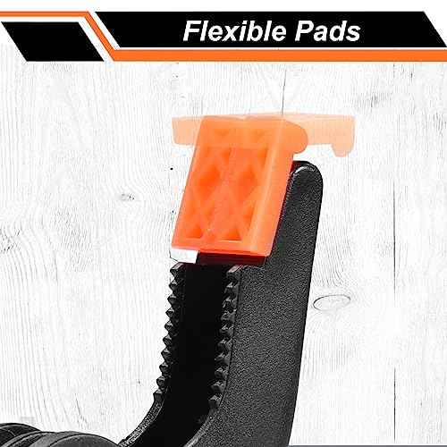 Spring Clamps 12 Pack, 3.5 inch Spring Clips for Crafts & Professional Backdrop Clips, Heavy Duty Plastic Clamps for Woodworking