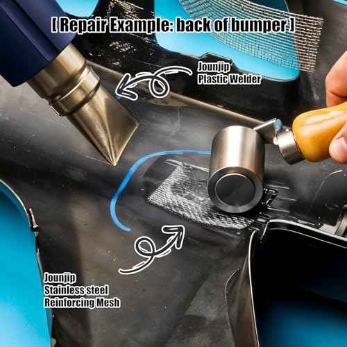 5 Pcs Welding Mesh Reinforcing Stainless Steel Wire Mesh Screen for Thermoplastic Repairs Silver Plastic Wire Mesh Plastic Weld Kit for Plastic Welding Car Repairing, 5.9 x 7.9inch