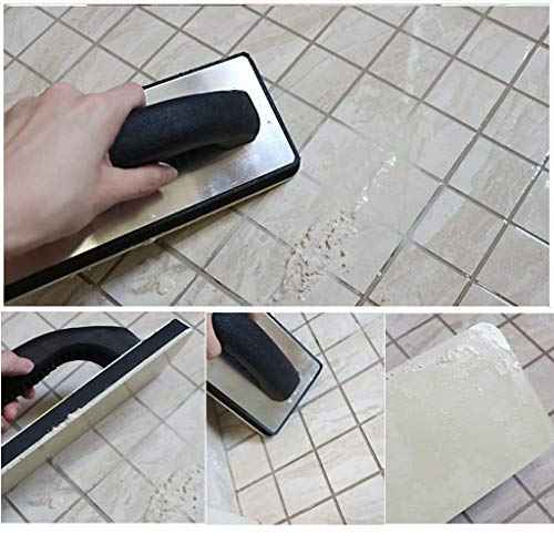 Grout Float 9.5" x 4" - Rubber Sponge Pad for Masonry, Concrete, Drywall, Stucco or Grout - Fine Texture