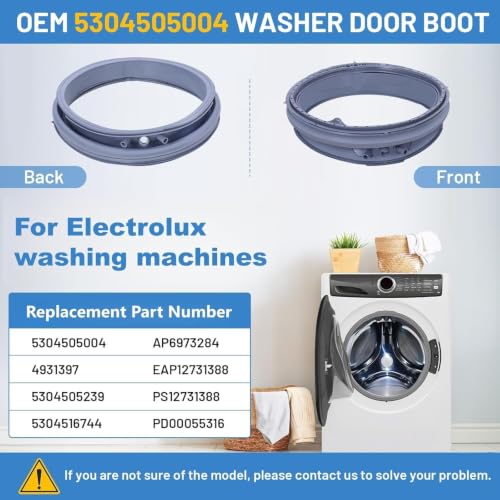 Electrolux Washer Door Boot Seal 5304505004 Replacement for EFLS627UTT0/EFLS617STT0