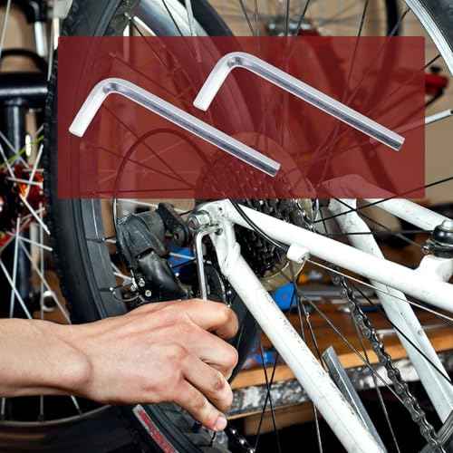 Antrader 2.5mm Allen Wrench L-Shaped Hex Key Wrench Set - 50 Piece Repair & Installation Tool