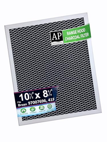 Amazinpure 1X Range Hood Filter 8.75 x 10.5 in for 97007696 41F – Grease & Smoke Capturing Replacement
