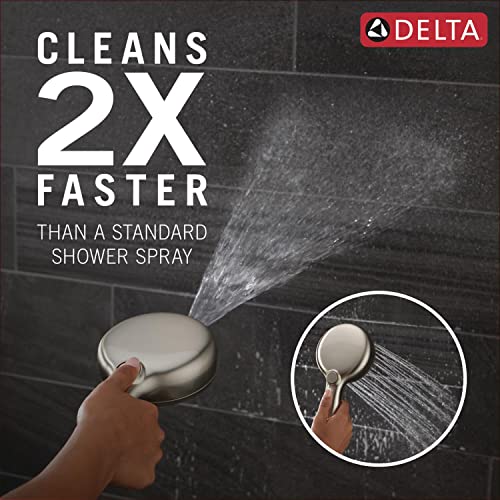 Delta ProClean SpotShield Brushed Nickel Handheld Shower Head with 6 Spray Settings