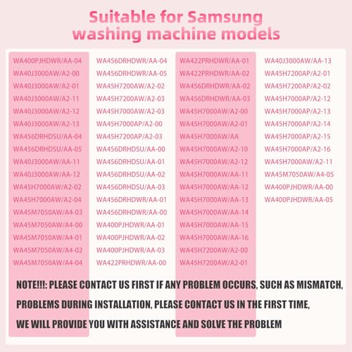 Samsung DC68-03228A-04 Washer Suspension Rods - 4 Pack, 26.18in, 6mm Thick, Compatible WA400 WA40J WA456 WA45H WA45M Models