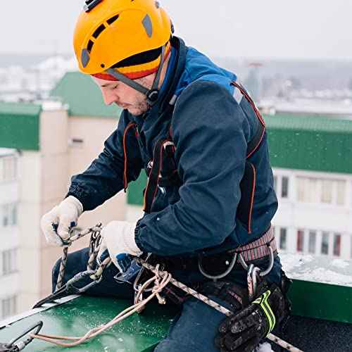 Shappy 3 Pcs Firefighter Glove Strap Heavy Duty with Reflective Trim Turnout Gear Glove Safety Adjustable Strap Accessories Gear(Fluorescent Yellow)