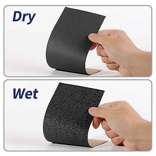 Sandpaper Assortment 80 to 5000 Assorted Grit Sanding Sheets Wet Dry Fine Sand Paper Pack for Wood Furniture, Car Polishing, Wall Repair£¬Metal Sanding, 28 Sheets