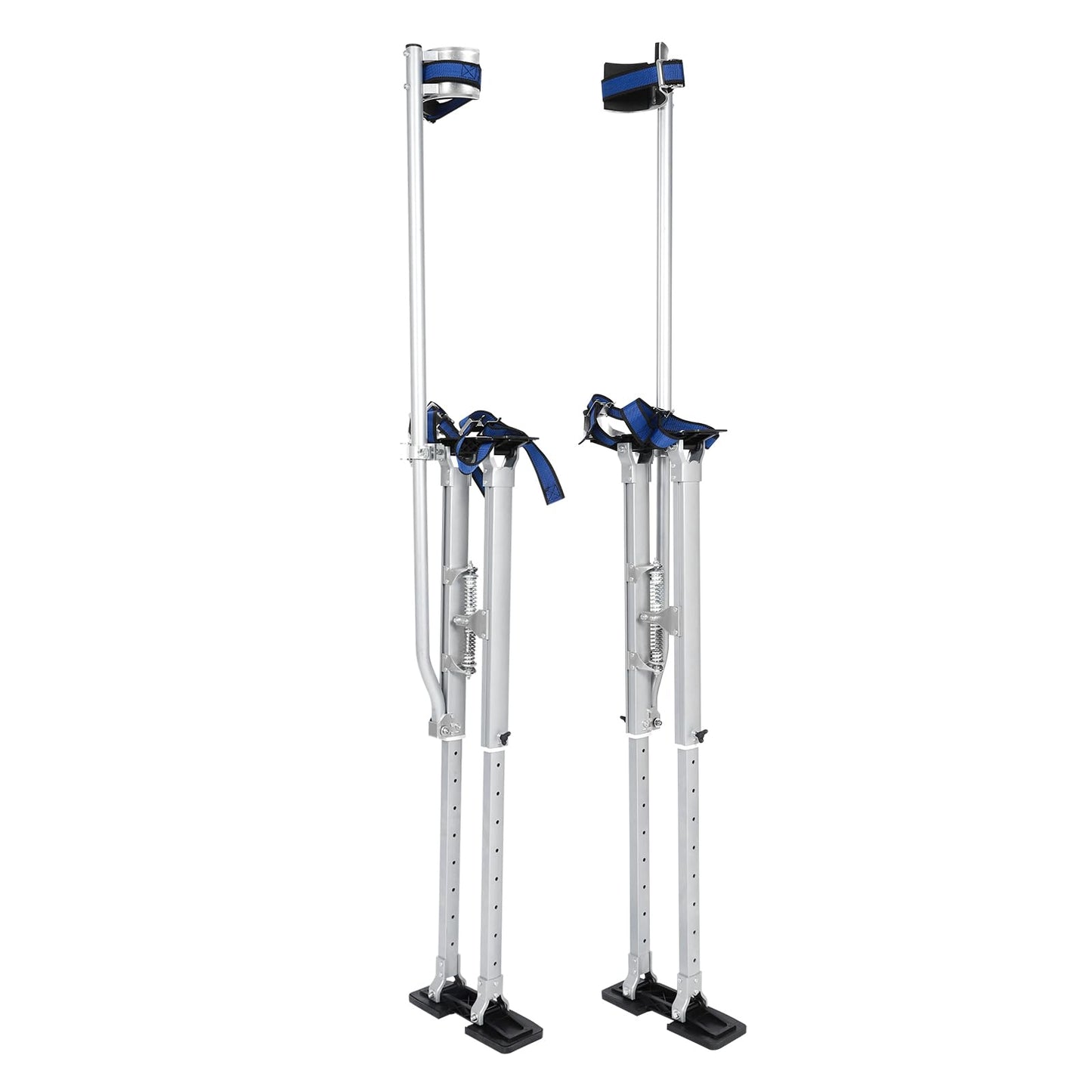 SUPERFASTRACING 24-40 inch Drywall Stilts Aluminum Tool Silver Stilt for Painting Painter Taping Silver