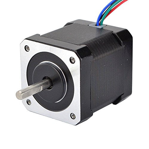 STEPPERONLINE Nema 17 Stepper Motor 1.65x1.65in Bipolar 2A 59Ncm for 3D Printers