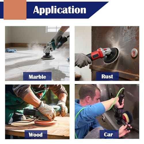 2 Pack 5 Inch Interface Pads 8 Holes, Orbital Sander Foam Pads Shock Absorption Cushion Buffer, Hook and Loop Foam Sanding Pads for Orbital Sander