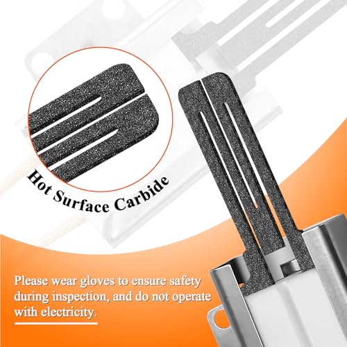 Cenipar 316489400 Gas Range Oven Igniter Flat Style - Compatible with Kenmore Frigidaire Crosley 316428500/316428501