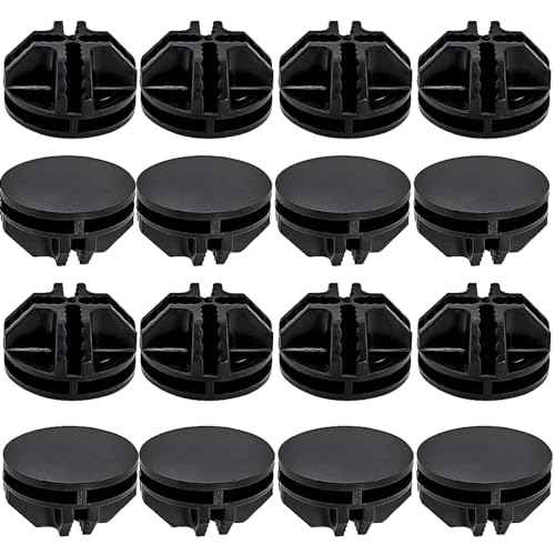 16 Pcs Black Plastic Connector, Wire Grid Cube Connector for Modular Closet Storage Organizer and DIY Wire Cube Storage Unit