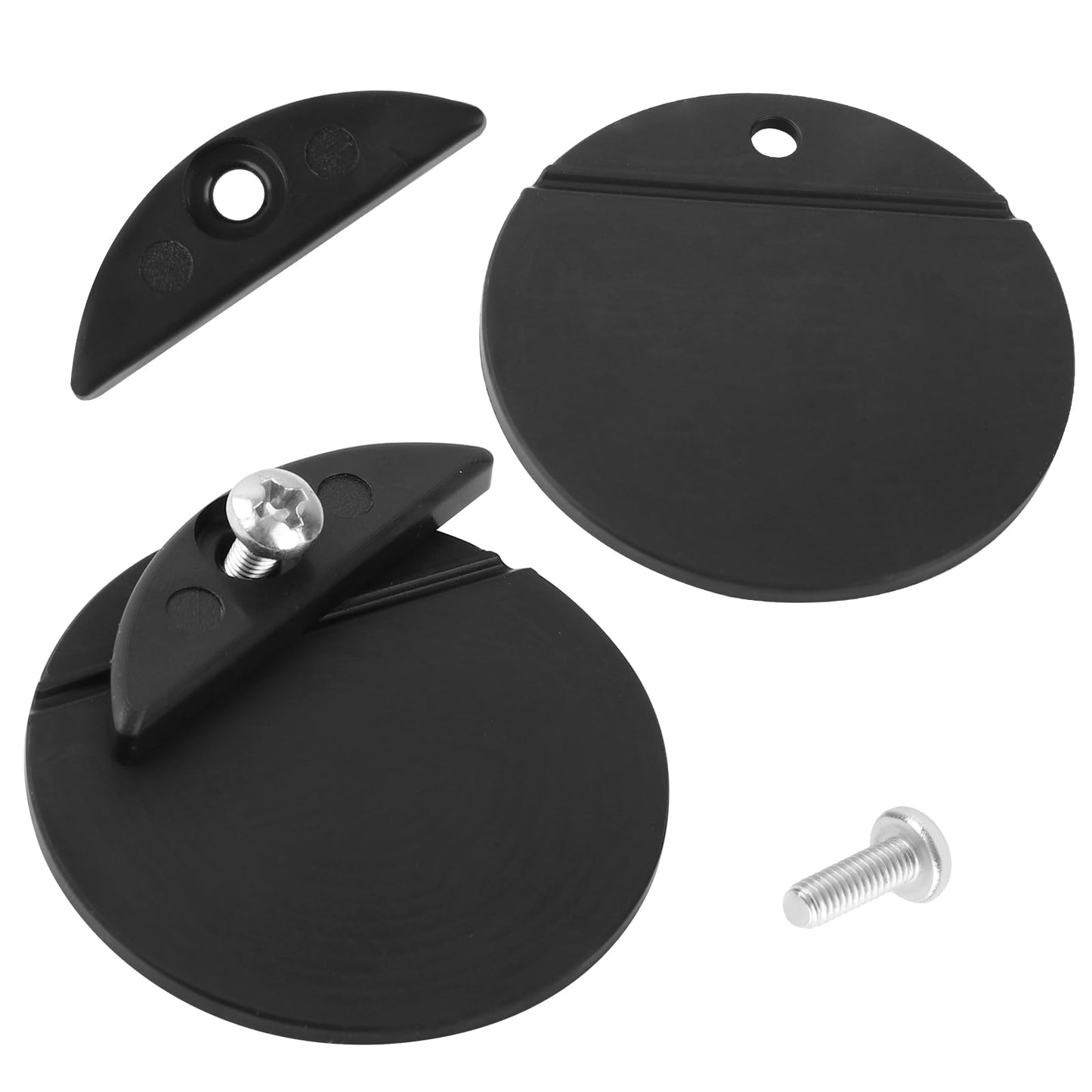 1-3/4" Boat Scupper Flapper Replacement - for Boats Stainless Steel and Plastic Thru Hull Scuppers Scupper Valves Repair Kit - 2 Pcs