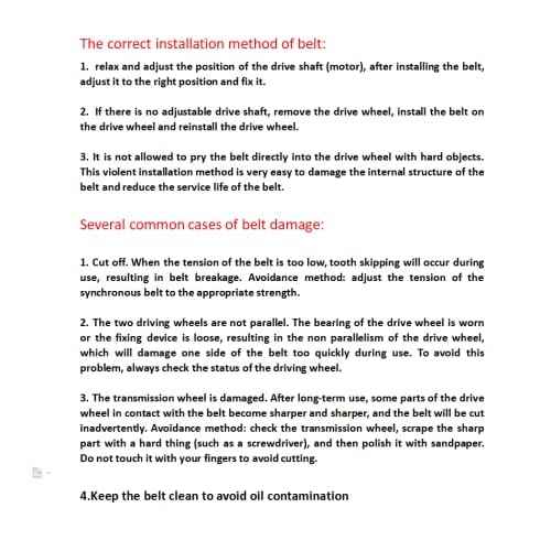 Drive Belt Compatible With D-a 31-460 Type 2 3 Disc Sander & Bla-er BDSA100, FS500SA - 2PCS