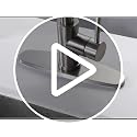 MAYYAYA 10-Inch Kitchen Sink Deck Plate with Brushed Nickel Finish, Faucet Hole Cover