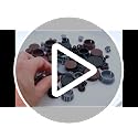 MONEXIO 275Pcs Plastic Hole Plugs Set Grey 8 Sizes for Furniture & Fixtures