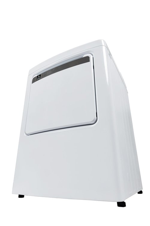 Kenmore 7.0 cu. ft. Front Load Gas Dryer-with Guard to Reduce Wrinkles & Static-Sanitize and Smart Sensor Drying-LED, White