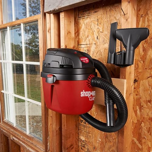 Shop-Vac 1.5 Gallon 2 Peak HP Wall-Mount Wet Dry Vacuum Cleaner