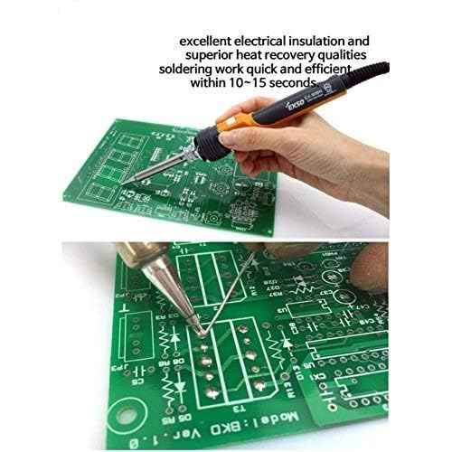 EXSO Turbo Ceramic Soldering Iron, 110V Temperature Control Soldering Iron with Trigger Heat up from 20W(370¡É) to 120W(700¡É),(EX-90BN(Stick type))(MADE IN KOREA)