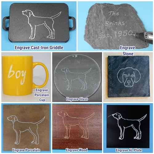 10 Pcs Carbide Burr Set 1/8" Shank Compatible with Dremel Bits Rotary Tools Attachment Kit Rasp Drill File Accessories Metal Wood Stone Steel Grinding Carving Cutting Polishing Engraving