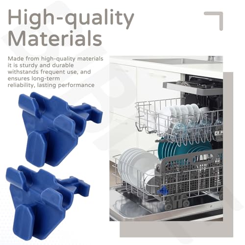 Whirlpool W10671904 Silverware Basket Support Clip – 2 Pack
