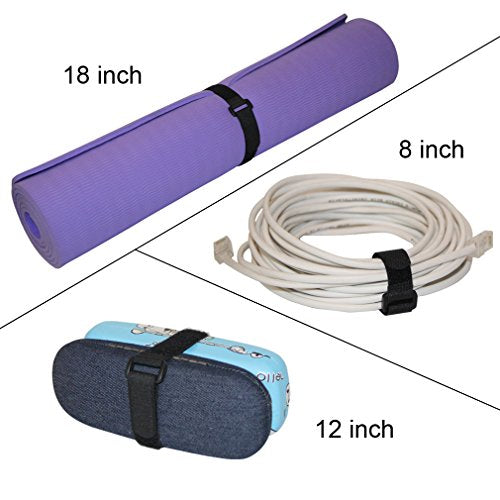 YiwerDer Reusable Fastening Cable Straps and Ties Set 20