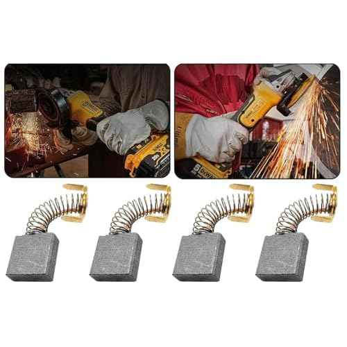 816768 Carbon Brushes Assy Compatible With Ridgid/Craftsman R4510 R45101 MS1250 MS12501 TS2400LS TS2410LS Table Saw/Miter Saw Electric Motors Brushes Parts £¨4/Pack£©