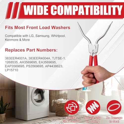 Spring Expansion Tool for LG Washing Machine 4986ER0004F/B/G – Red 2"–4.1"