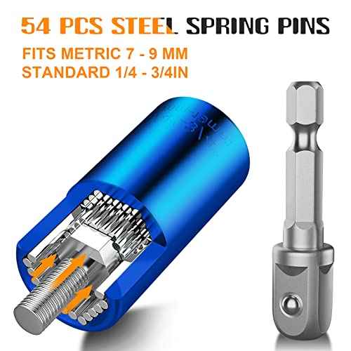 Christmas Dad Gifts for Father Husband Grandpa Him Men from Daughter Son Wife,Universal Socket Tools Gifts for Dad,Stocking Stuffers Gifts for Adults Men Who Have Evreything Mens Gifts for Fathers Day