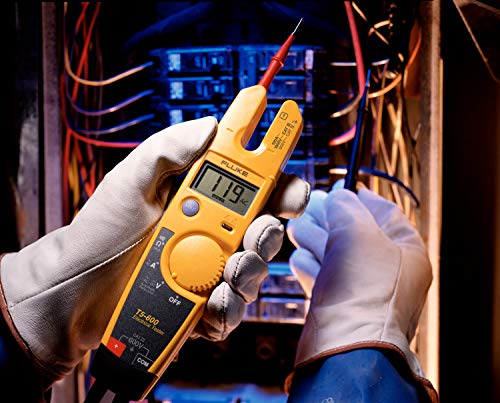 Fluke T5-600 Electrical Voltage, Continuity & Current Tester, 600V, 100A
