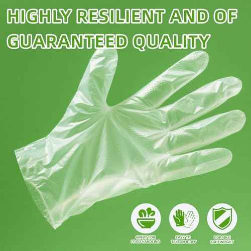 Disposable Plastic Gloves Food Handling Service Gloves Disposable For Cooking