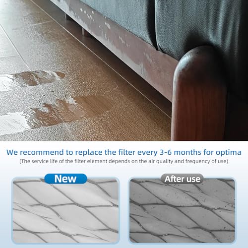 DH65 DR65 MERV 11 Replacement Filter (4 Pack) for Honeywell TrueDRY Dehumidifier
