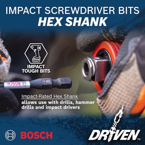 BOSCH ITDBH201 - Driven 2 In. Impact Magnetic Bit Holder
