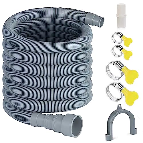 Elyfree 16.4ft Universal Washing Machine Drain Hose Extension Kit
