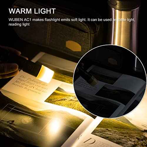 WUBEN AC1 3 Colors Flashlight Diffuser Durable Compatible with 24.5-26mm Diameter Lamp Caps for C3 L50 L50S TO40R TO46R Flashlight