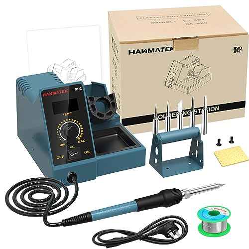 Soldering Station Digital Display with 5 Extra Iron Tips Soldering Iron Station 392¢µ-896¢µ Temperature Adjustable Better Soldering Iron Soldering Kit with Solder Bracket SD2