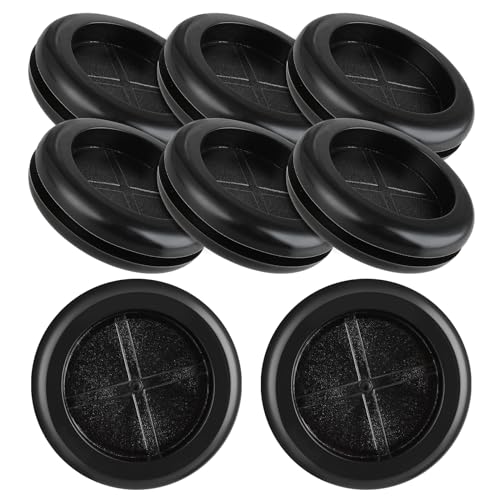 6 Pcs Rubber Grommets for Wiring 1-1/2 Inch Drill Hole Cable Protector