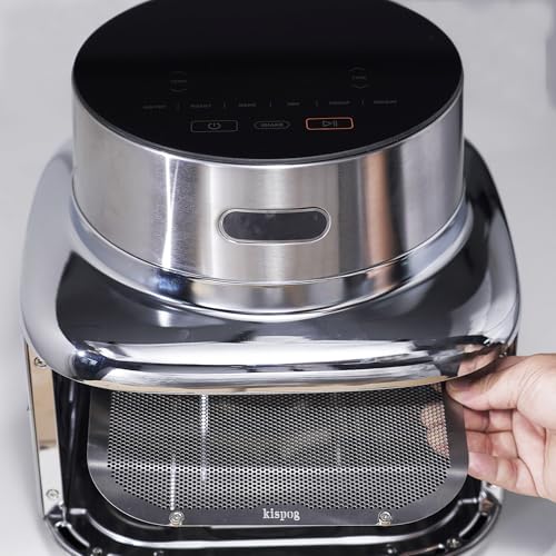 Kispog Air Fryer Splatter Guard for Cosori TurboBlaze, Iconic & 5.8 Qt - Fits TurboBlaze & Iconic