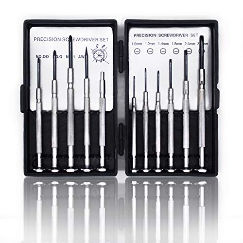 KALIM 11PCS Precision Screwdriver Set for Electronics & Watch Repair